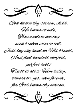 God Knows Thy Sorrow