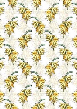 Floral Banana Pattern