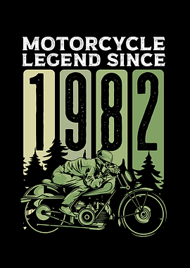 Motorcycle legend 1982