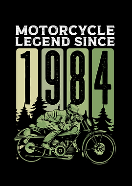 Motorcycle legend 1984
