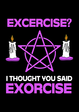 Funny Exercise Exorcise