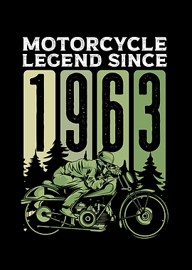 Motorcycle legend 1963