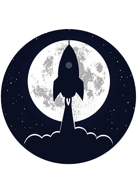 Round silhouette rocket