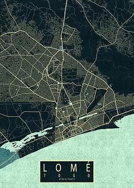 Lome City Map Summer