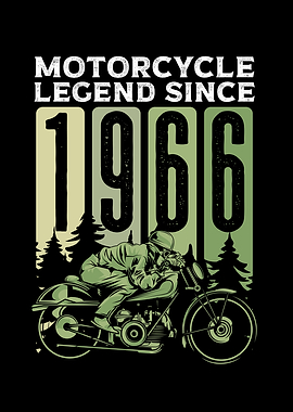 Motorcycle legend 1966