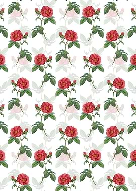 Apothecary Rose Pattern