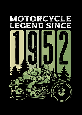 Motorcycle legend 1952
