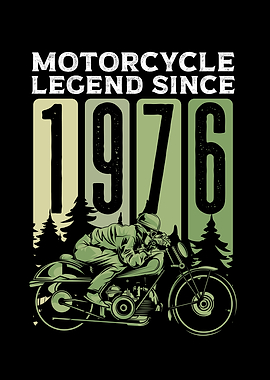 Motorcycle legend 1976