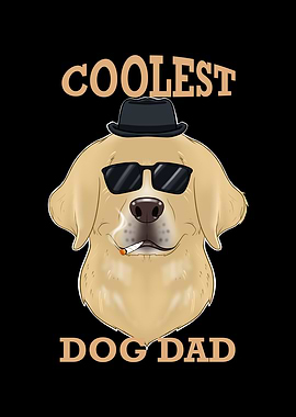 Coolest Dog Dad I Labrador