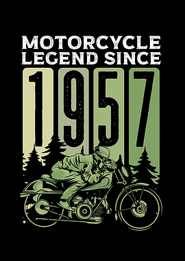 Motorcycle legend 1957