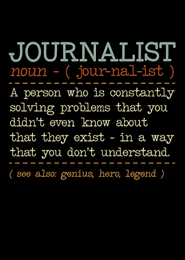 Journalist Definition