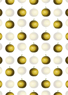 Floral Adams Apple Pattern