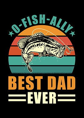 Angler Fishing Best Dad