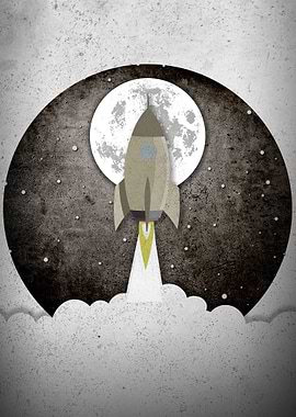 Round old Style rocket