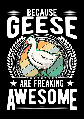 Goose Geese Farmer