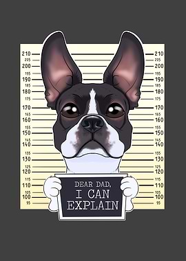 Boston Terrier Dog Dad