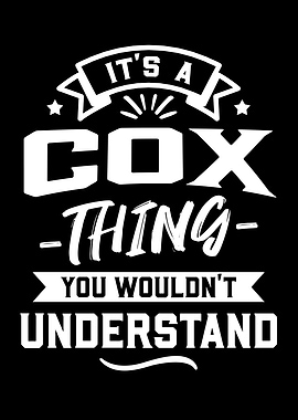 Its A Cox Thing