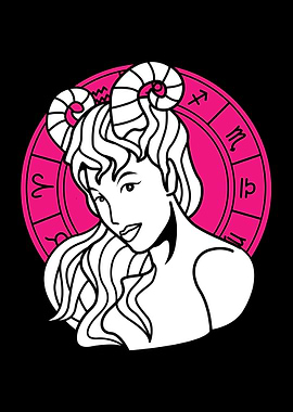 Aries Girl Living Room