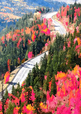 Valley of Pink Trees