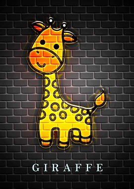GIRAFFE Cute Animal