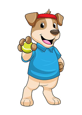 Dog Tennis Tennis ball