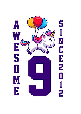 Awesome Since 2012 Unicorn