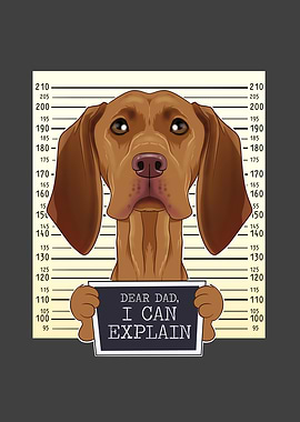 Vizsla Dog Dad Fathers Day