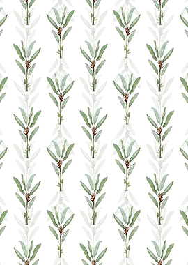 Parrot Heliconia Pattern