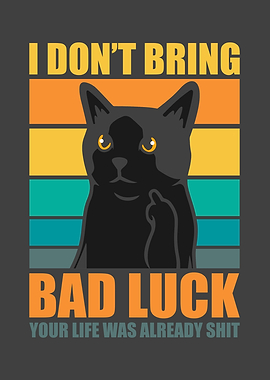 Superstition Black Cat