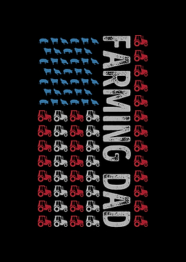 Farming Dad Tractor July