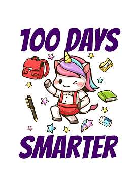 100 Days Smarter Unicorn
