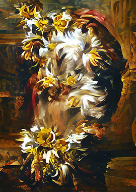 Daisy flower bouquet