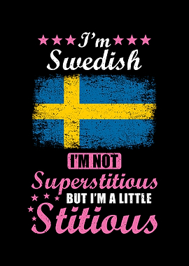 Swedish Gift Funny Saying