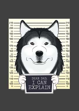 Siberian Husky Dog Dad