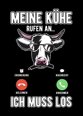 Meine Khe rufen an Ich mu