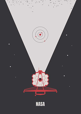 Webb minimalistic red