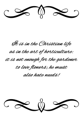 Luv Flowers Hate Weeds ODB