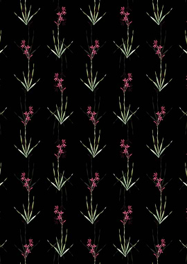 Floral Bugle Lily Pattern