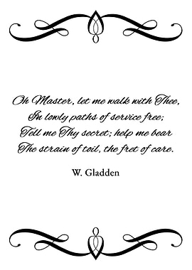 Walking with the Master