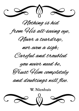 Trust God Completely