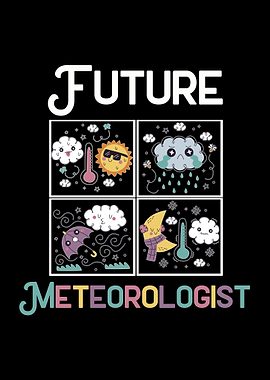 Meteorology Weatherman Kid