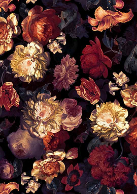 Poppies Vintage Night