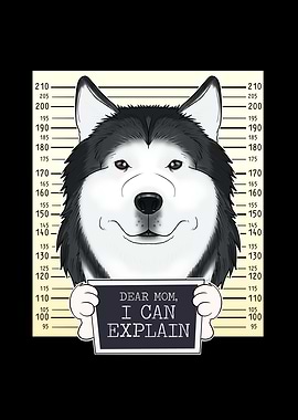 Siberian Husky Dog Mom