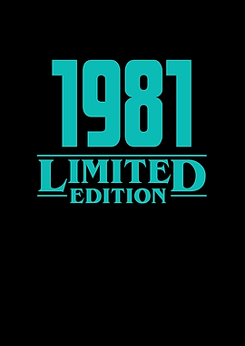 1981 Limited Edition 41th