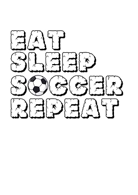 Eat Sleep Soccer Repeat