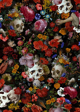 Mysterious Night Skulls