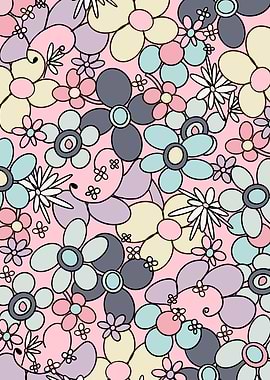 70s Retro Flower Glam 3