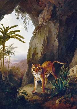Tiger in a Cave