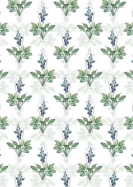 Floral Daylily Pattern
