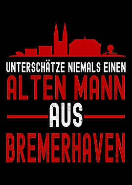 Bremenerhaven Weser skylin